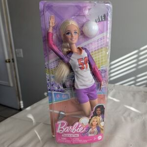 NIB Barbie Volleyball. Barbie You Can Be Anything.